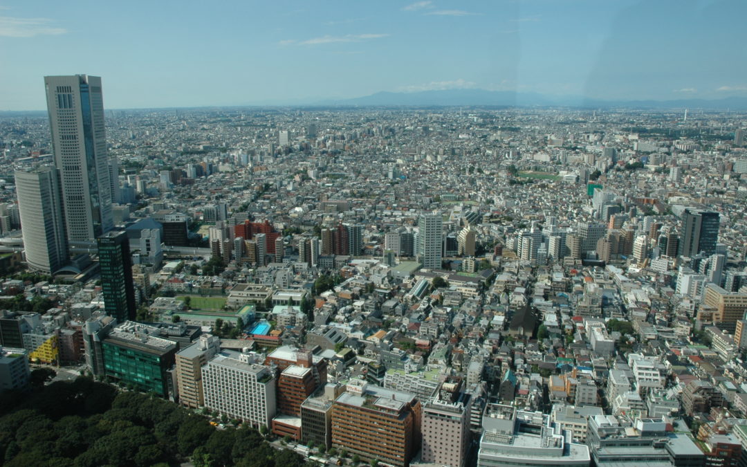 View over Tokyo